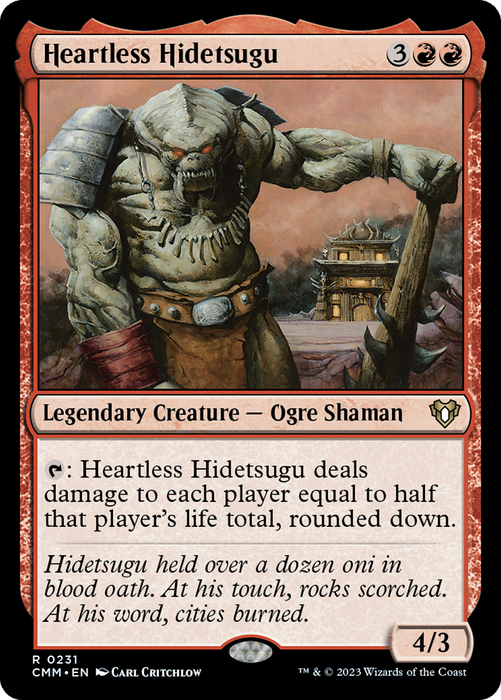 Heartless Hidetsugu (CMM-231) - Commander Masters - for just $1.15! 