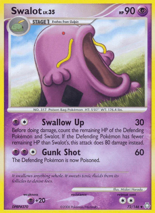 Swalot (72/146) [Diamond & Pearl: Legends Awakened] - for just $0.50! 