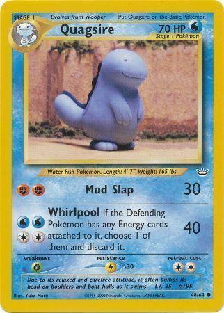 Quagsire (48/64) [Neo Revelation Unlimited] - for just $2.85! 