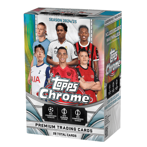 2024/2025 Topps Chrome UEFA Club Competitions Soccer - Value Box - for just $30! 