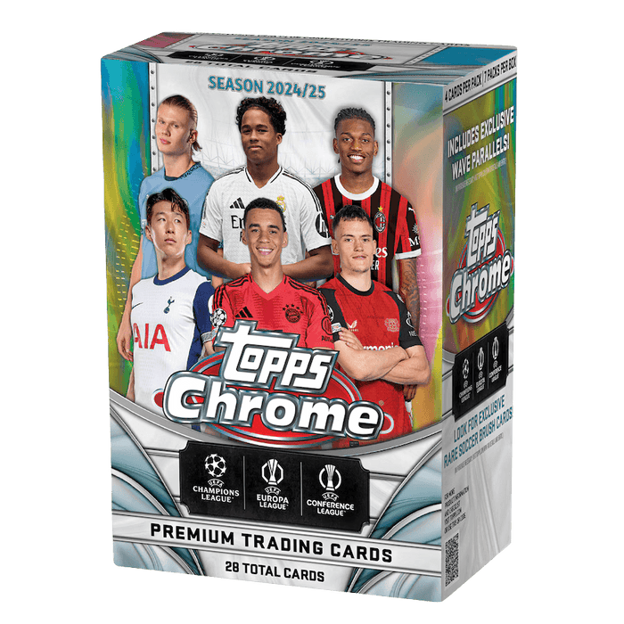 2024/2025 Topps Chrome UEFA Club Competitions Soccer - Value Box - for just $30! 