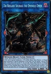 Tri-Brigade Shuraig the Ominous Omen [PHRA-EN048] Secret Rare - for just $1.70! 