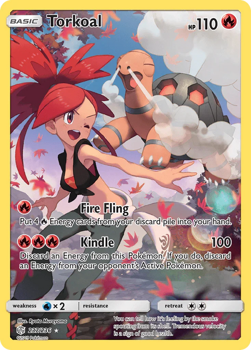 Torkoal (237/236) [Sun & Moon: Cosmic Eclipse] - for just $5.30! 