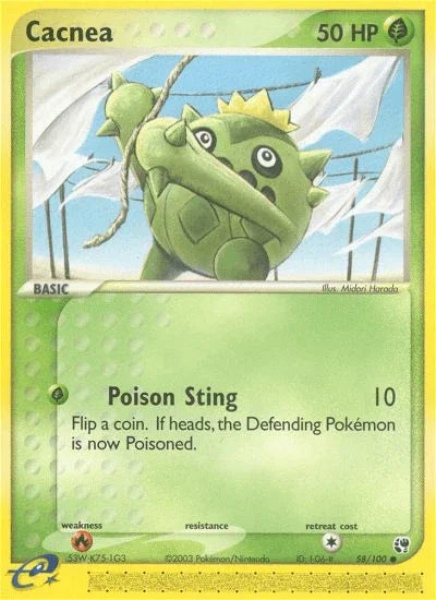 Cacnea (58/100) [EX: Sandstorm] - for just $0.40! 