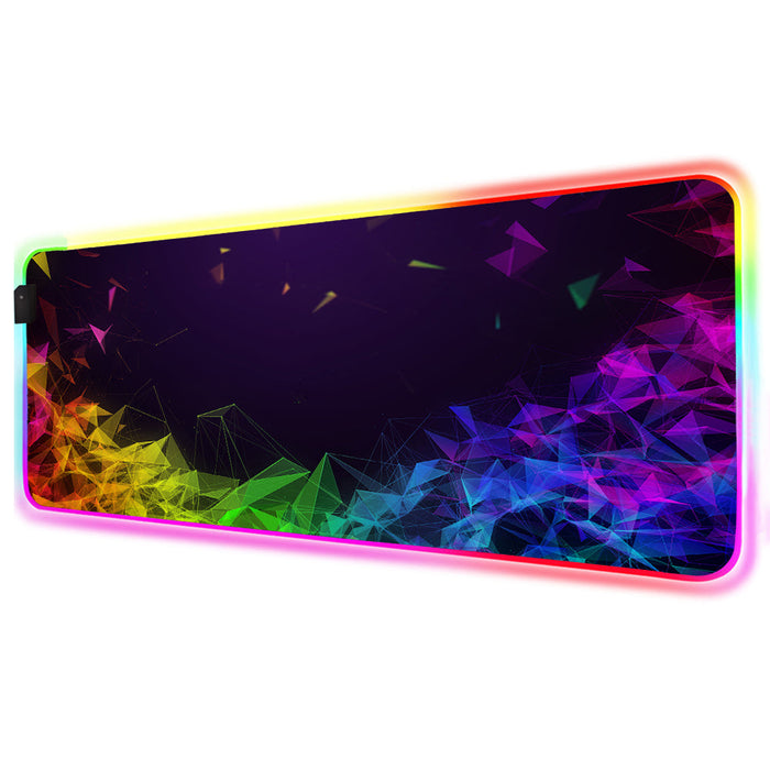 Luminous Mouse RGB Mouse LED Gaming Large Office Desk Pad - for just $61.74! 
