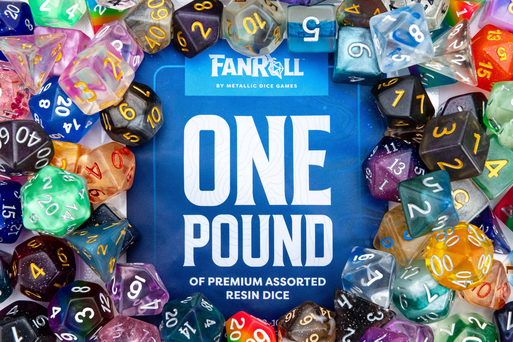 One Pound of Dice from FanRoll - for just $44.99! 