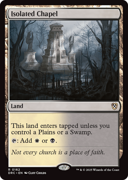 Isolated Chapel (DRC-162) - Commander: Aetherdrift - for just $0.12! 