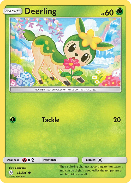 Deerling (15/236) [Sun & Moon: Cosmic Eclipse] - for just $0.10! 