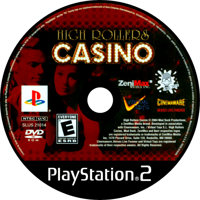 High Rollers Casino – PlayStation 2 (PS2) - for just $3.99! 