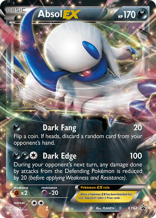 Absol EX (XY62) [XY: Black Star Promos] - for just $4.85! 