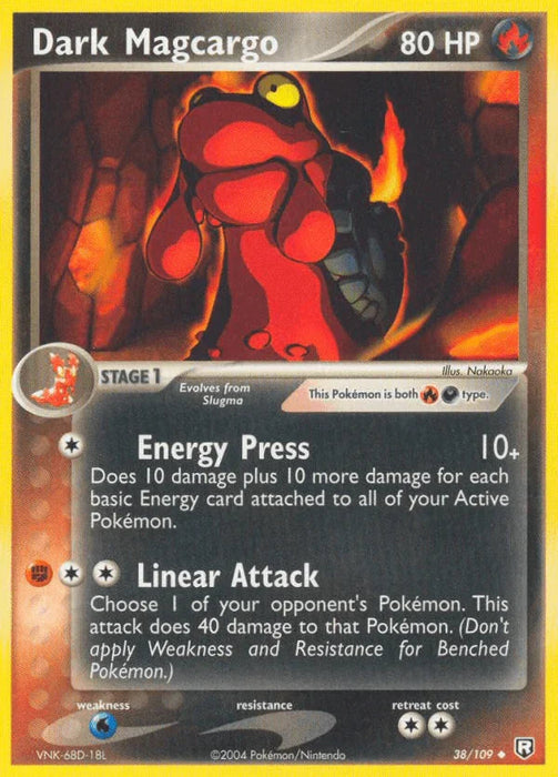 Dark Magcargo (38/109) [EX: Team Rocket Returns] - for just $1.20! 