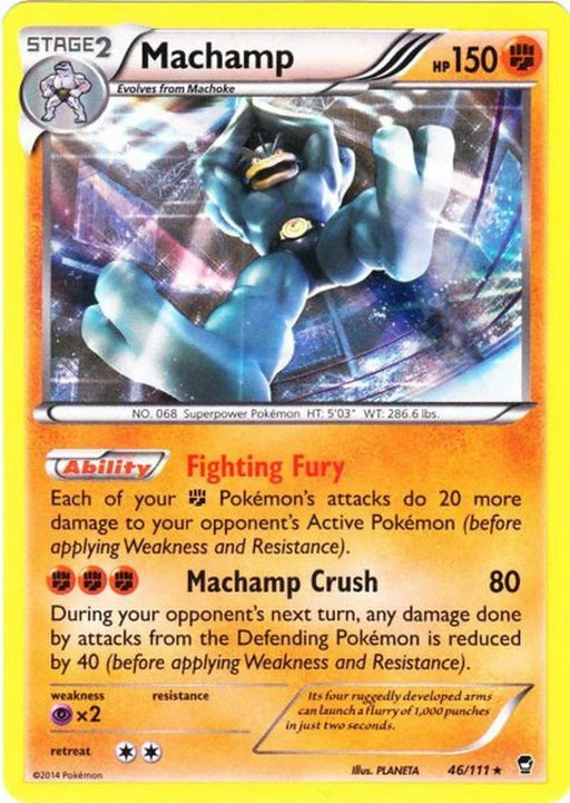 Machamp (46/111) [XY: Furious Fists] - for just $0.45! 