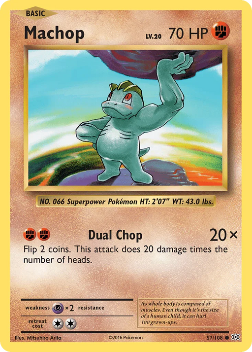 Machop (57/108) [XY: Evolutions] - for just $0.10! 