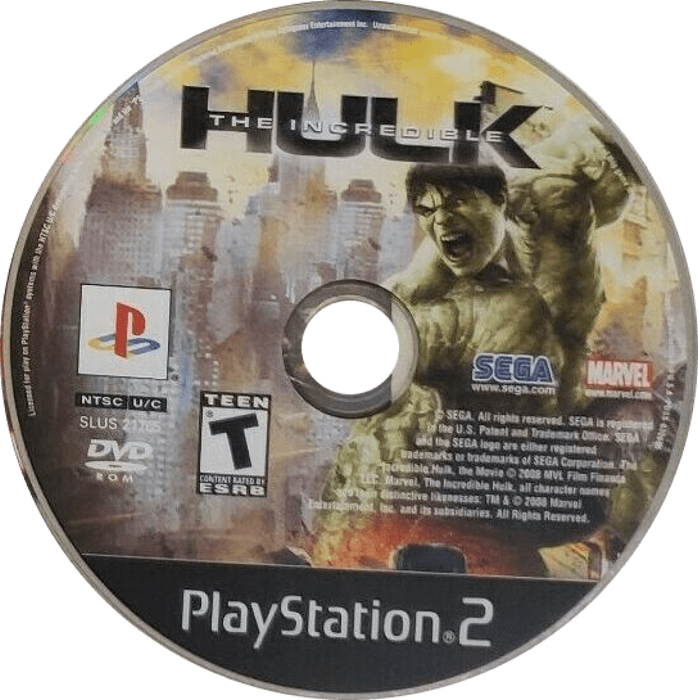 The Incredible Hulk – PlayStation 2 (PS2) - for just $11.99! 