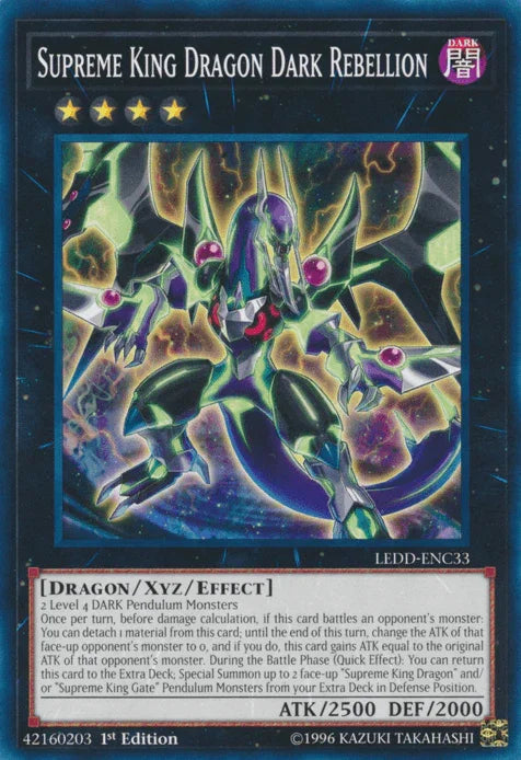 Supreme King Dragon Dark Rebellion [LEDD-ENC33] Common - for just $0.10! 