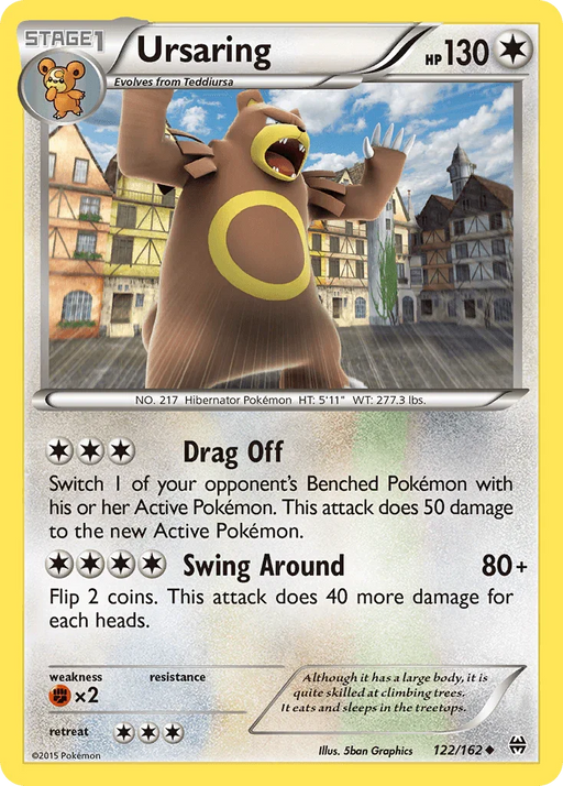 Ursaring (122/162) [XY: BREAKthrough] - for just $0.15! 