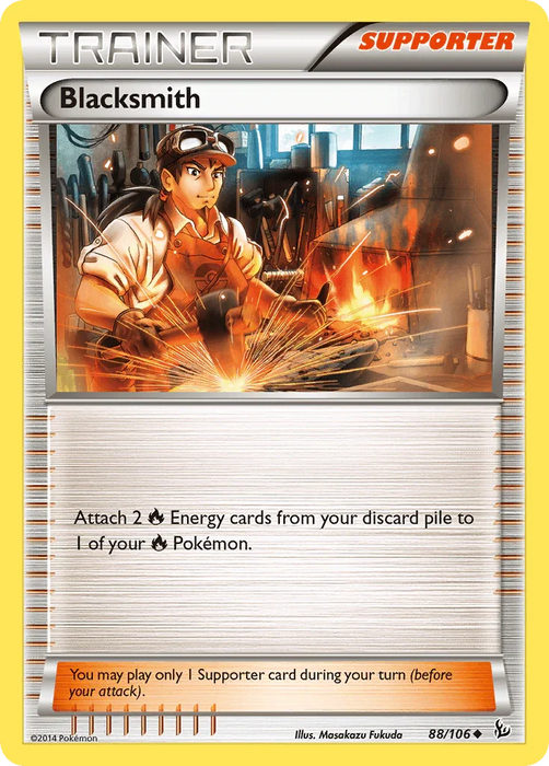 Blacksmith (88/106) [XY: Flashfire] - for just $0.65! 
