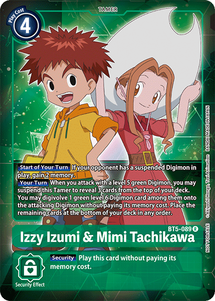 Izzy Izumi & Mimi Tachikawa [BT5-089] (Buy-A-Box Promo) [Battle of Omni] - Just $0.25! Shop now at Retro Gaming of Denver