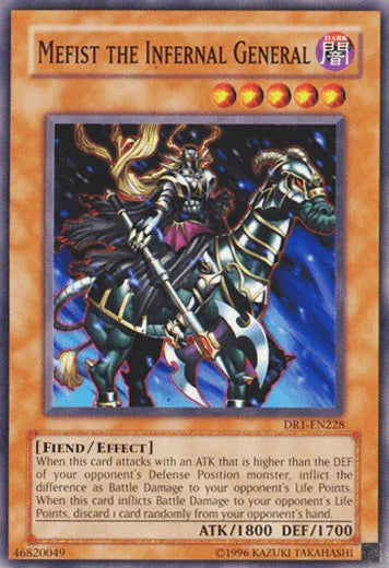 Mefist the Infernal General [DR1-EN228] Common - for just $0.30! 