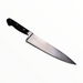 Plastic 13 Inch Chef’s Knife Silver Blade and Black Handle - for just $63! 