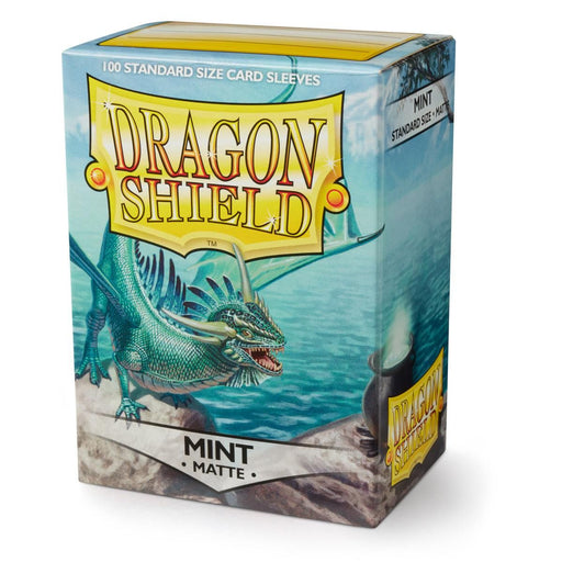 Dragon Shield: Standard 100ct Sleeves - Mint (Matte) - Just $8.95! Shop now at Retro Gaming of Denver