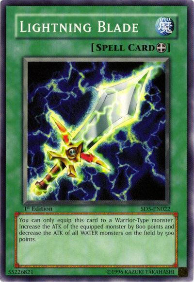 Lightning Blade [SD5-EN022] Common - for just $0.10! 