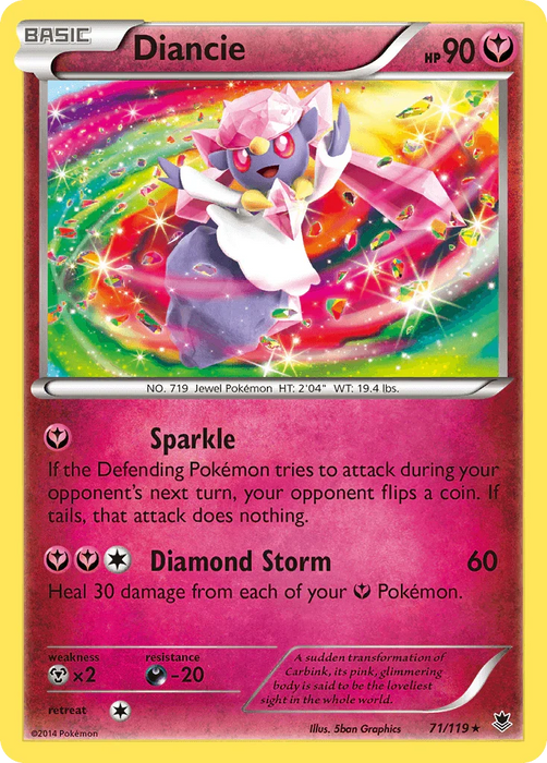 Diancie (71/119) [XY: Phantom Forces] - for just $1.30! 