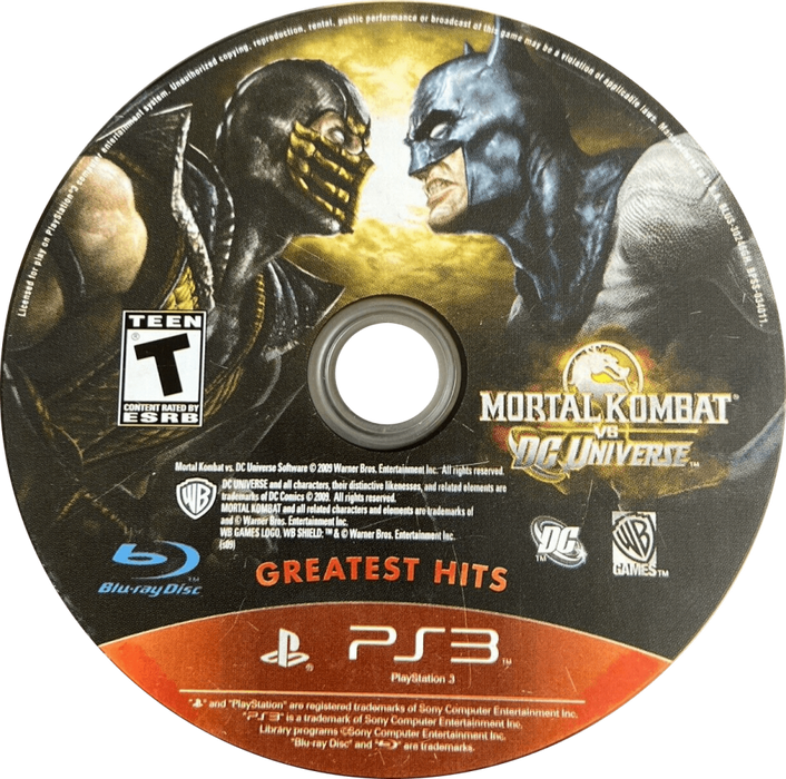 Mortal Kombat vs. DC Universe [Greatest Hits] – PlayStation 3 (PS3) - for just $9.99! 