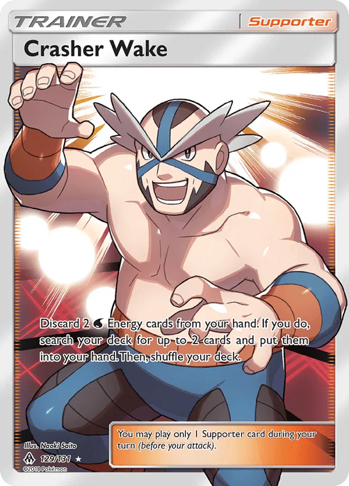 Crasher Wake (129/131) [Sun & Moon: Forbidden Light] - for just $3.80! 