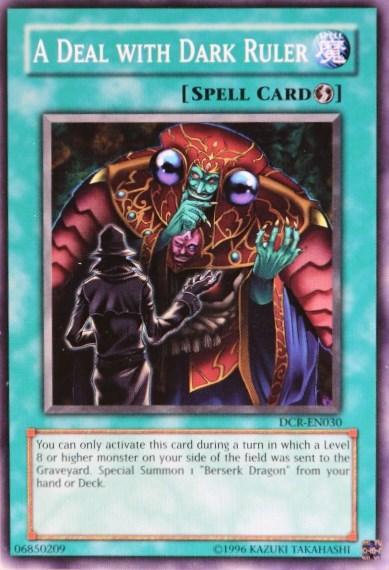 A Deal with Dark Ruler [DCR-EN030] Common - for just $0.25! 