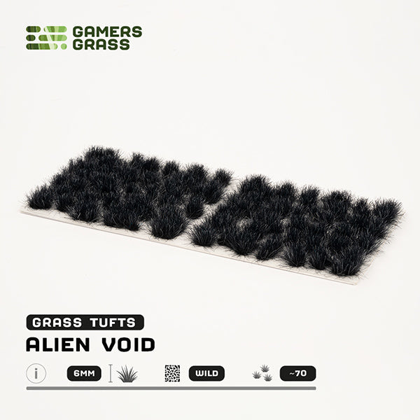 Gamers Grass Tufts: Alien Tufts- Void 6mm- Wild - for just $5.95! 