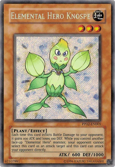 Elemental Hero Knospe [PP02-EN005] Secret Rare - for just $39.80! 