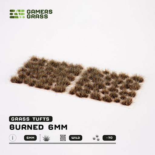 Gamers Grass Tufts: Burned Tufts 6mm- Wild - for just $8.99! 