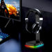 Desktop Gamer 2 In 1 RGB Headphone Stand Power Strip Desk Gaming Headset Holder With 2 USB Charging Earphone Hanger - for just $67.20! 