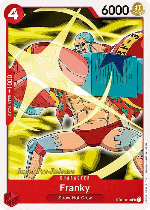 Franky [Super Pre-Release Starter Deck: Straw Hat Crew] - for just $1.90! 