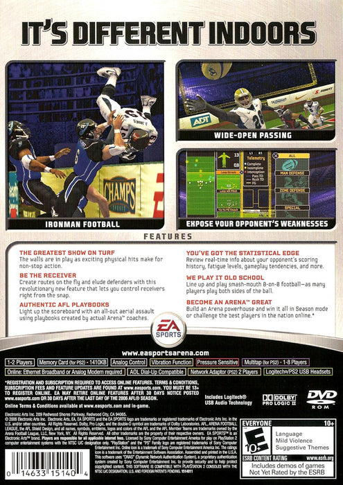 Arena Football – PlayStation 2 (PS2) - for just $4.99! 