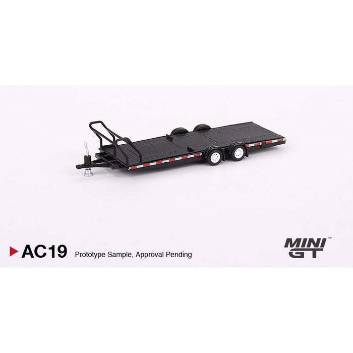 Mini-GT Car Hauler Trailer Black #AC19 1:64 MGTAC19 - Just $18.99! Shop now at Retro Gaming of Denver