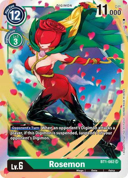 Rosemon [BT1-082] [Release Special Booster Ver.1.0] - Just $0.10! Shop now at Retro Gaming of Denver