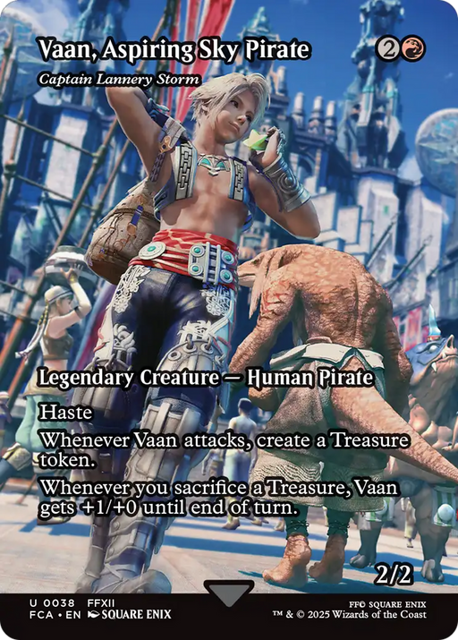 Captain Lannery Storm (FCA-038) - FINAL FANTASY: Through the Ages / Vaan, Aspiring Sky Pirate (Borderless) - for just $0.11! 