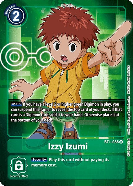 Izzy Izumi [BT1-088] (Official Tournament Pack Vol.3) [Release Special Booster Promos] - Just $0.09! Shop now at Retro Gaming of Denver