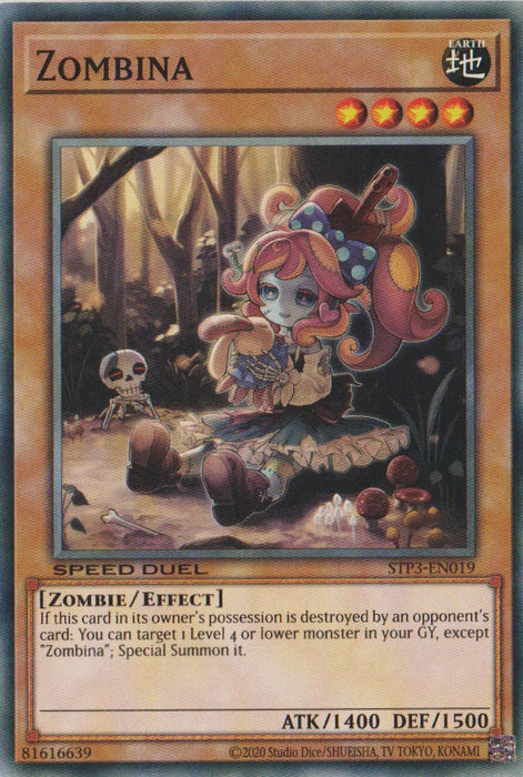 Zombina [STP3-EN019] Common - for just $0.25! 