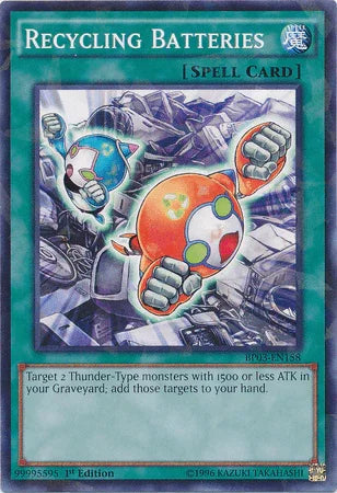 Recycling Batteries [BP03-EN158] Shatterfoil Rare - for just $0.45! 