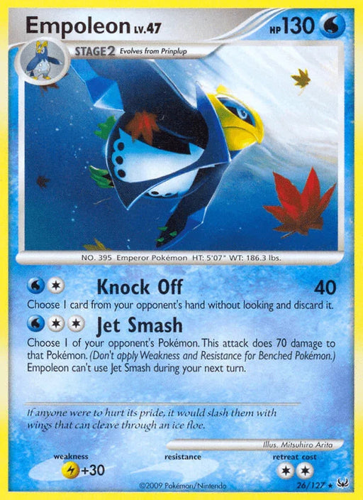 Empoleon (26/127) [Platinum: Base Set] - for just $1.20! 