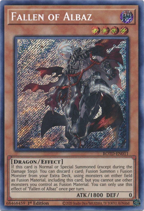 Fallen of Albaz [ROTD-EN011] Secret Rare - for just $3.05! 