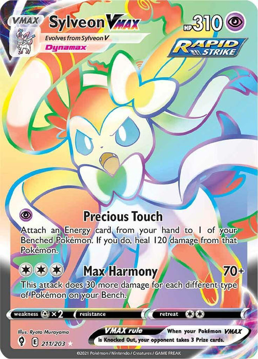 Sylveon VMAX (211/203) [Sword & Shield: Evolving Skies] - for just $22.70! 