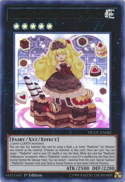 Madolche Puddingcess Chocolat-a-la-Mode [DUOV-EN082] Ultra Rare - for just $1.55! 