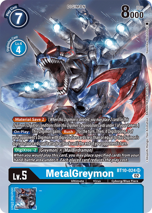 MetalGreymon [BT10-024] (Alternate Art) [Xros Encounter] - Just $11.90! Shop now at Retro Gaming of Denver