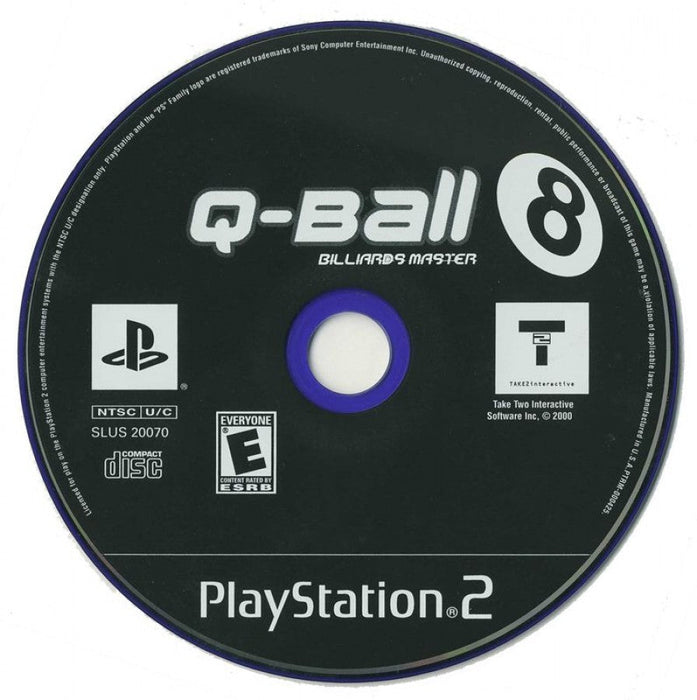 Q-Ball Billiards Master – PlayStation 2 (PS2) - for just $4.99! 