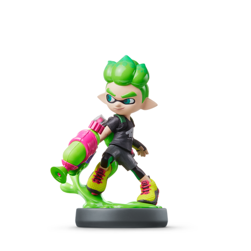 Inkling Boy Amiibo [Green] [Splatoon] [Loose] – Nintendo Amiibo - for just $11.99! 
