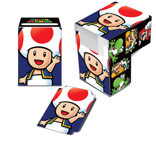 Ultra PRO: Deck Box - Full-View (Super Mario - Toad) - for just $0! 